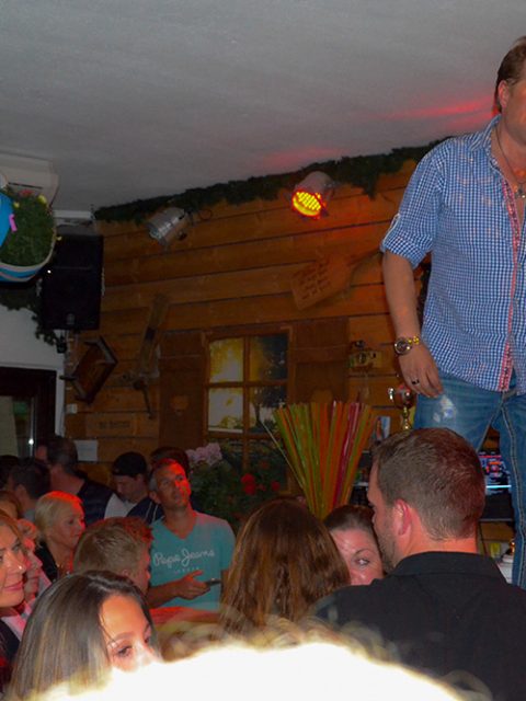 Jens Büchner in Krümels Stadl Mallorca